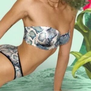 Savage X Fenty Snakeskin STRAPLESS BRA 32C
